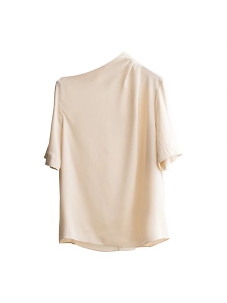 Bluse mit plisseefalten Ahlvar Gallery beige