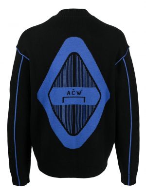Pull en tricot A-cold-wall* noir