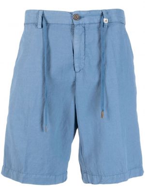 Kratke hlače iz lyocella Myths modra