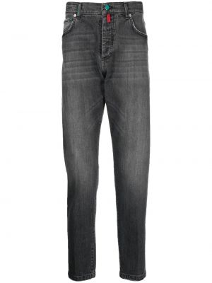 Stretch jeans Kiton svart