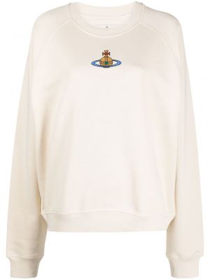 Sweatshirt aus baumwoll Vivienne Westwood weiß