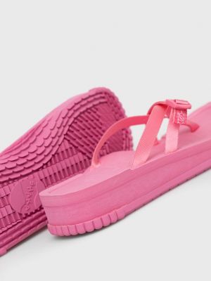 Sandale cu platformă Shaka roz