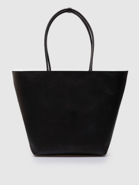 Шкіряна сумка Marsell чорна