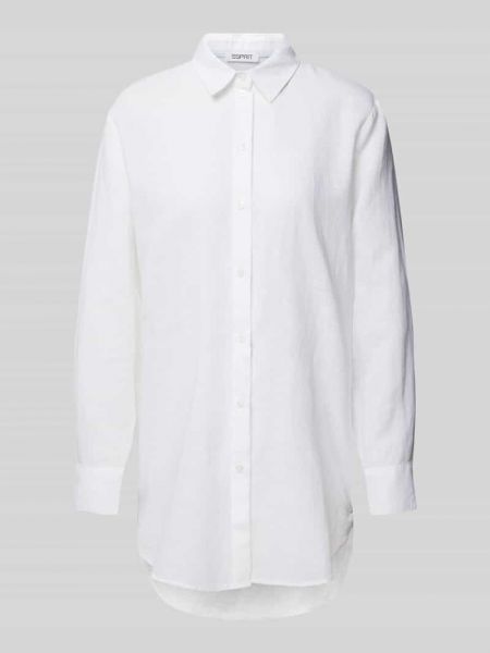 Lniana bluzka Esprit biała