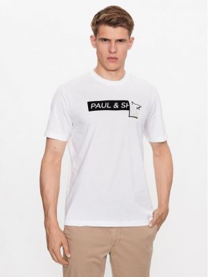 T-shirt Paul&shark blanc