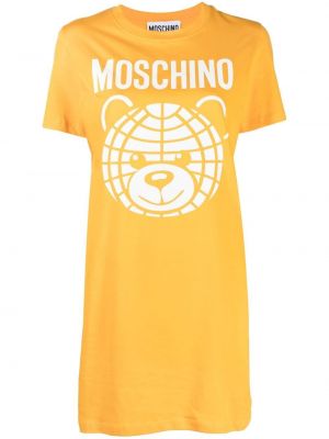 Kort klänning Moschino gul