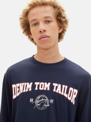T-shirt a maniche lunghe Tom Tailor Denim