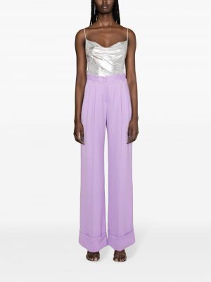 Pantalon taille haute The Andamane violet