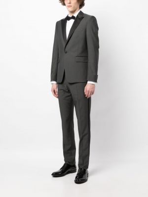 Vlněný oblek Paul Smith šedý