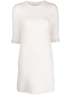 Pletené šaty Lanvin - Bílá