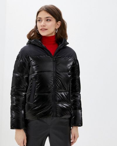 Утепленная демисезонная куртка Z-design черная