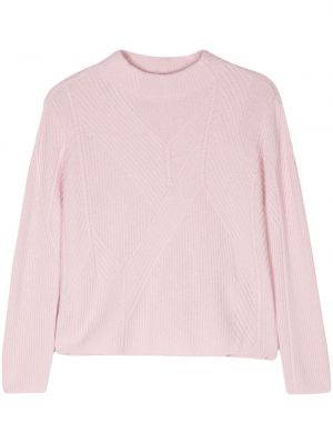 Džemperis ar apaļu kakla izgriezumu Emporio Armani rozā