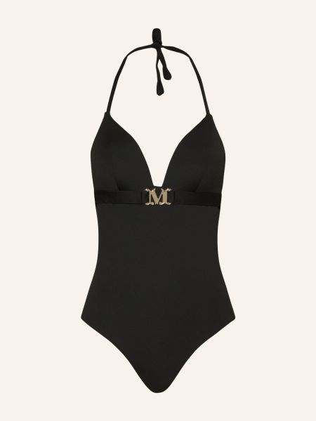 Stroj kąpielowy jednoczęściowy Max Mara Beachwear czarny
