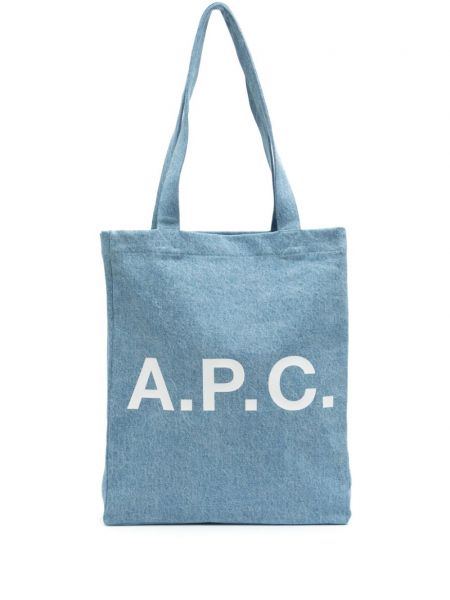 Τσάντα shopper με σχέδιο A.p.c.