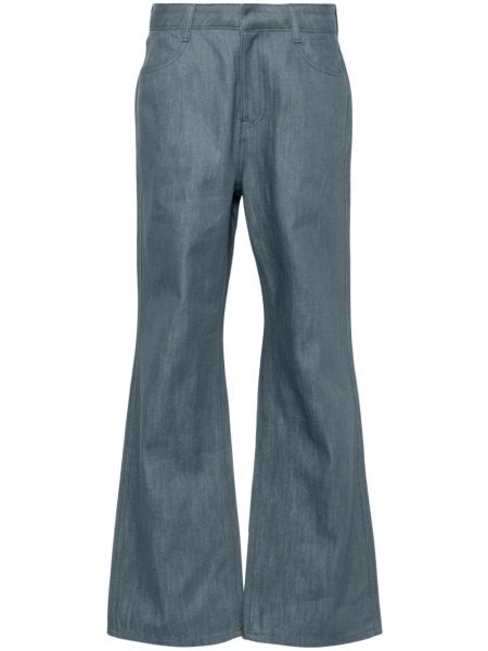 Straight jeans aus baumwoll Amomento blau