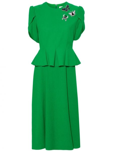 Zielona sukienka Erdem