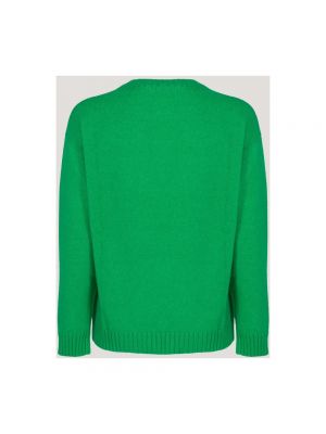 Suéter de seda de cachemir Laneus verde