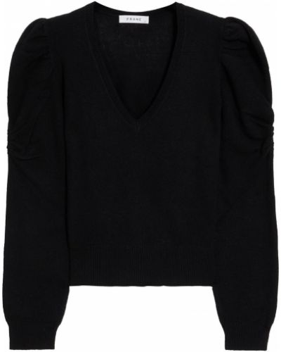 Кашеміровий светр Frame, чорний