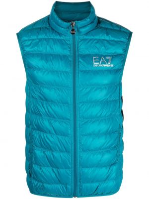 Ned zip vest Ea7 Emporio Armani blå