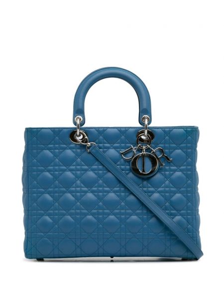 Taška Christian Dior Pre-owned modrá
