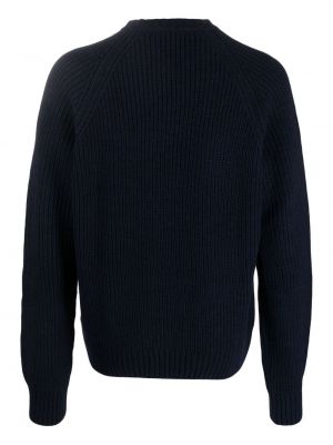 Sweter chunky Manuel Ritz niebieski