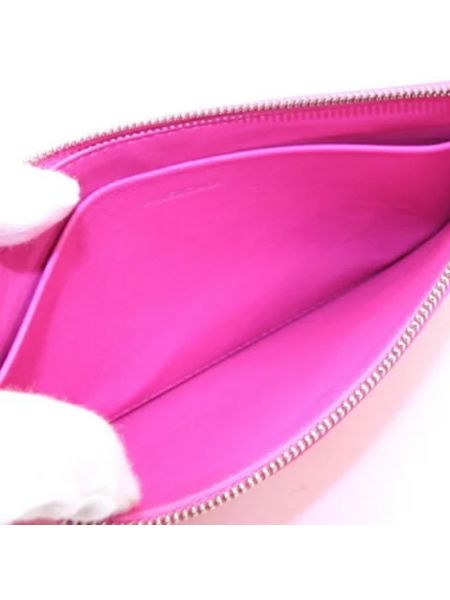 Bolso clutch de cuero retro Balenciaga Vintage rosa
