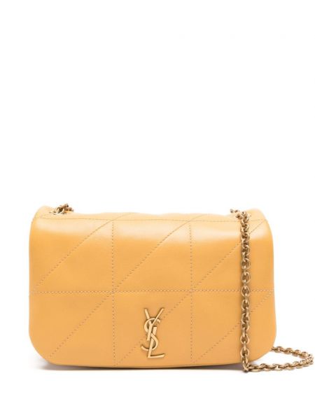 Skuldertaske Saint Laurent gul