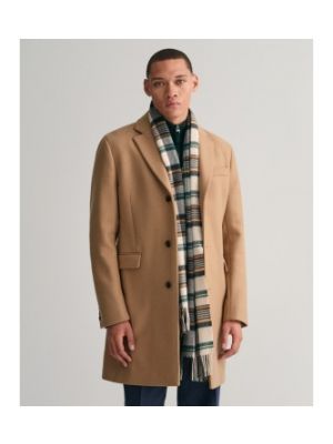 Manteau en laine avec manches longues classique Gant beige