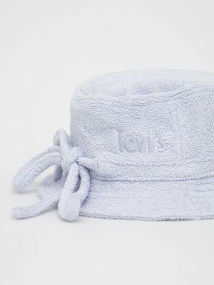 Pamučni šešir Levi's® plava