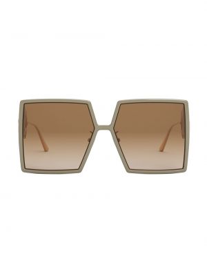 Очки солнцезащитные с принтом с геометрическим узором Dior серые
