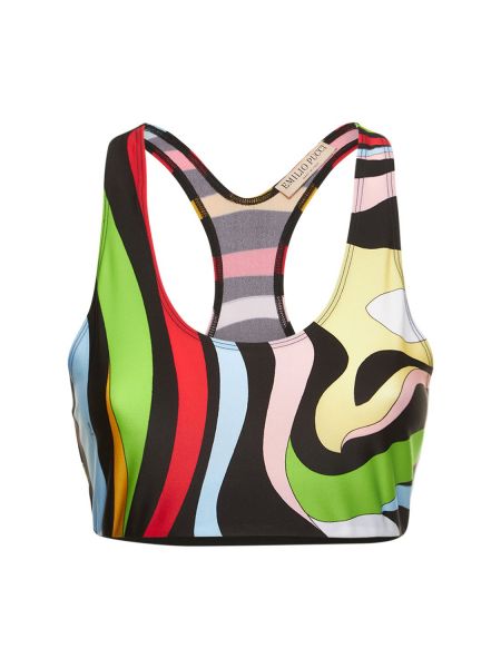 Crop top i jersey Pucci