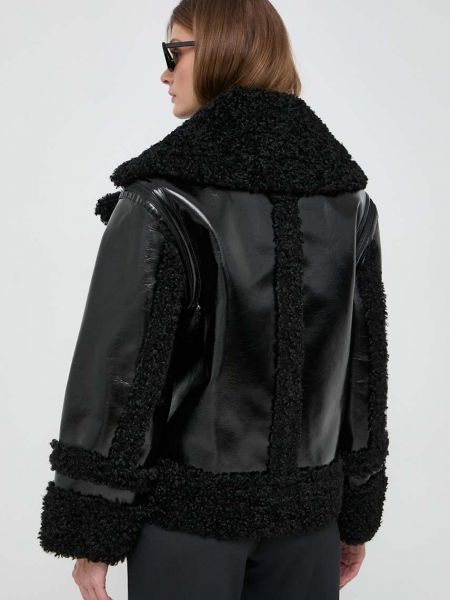 Oversized bunda Karl Lagerfeld černá