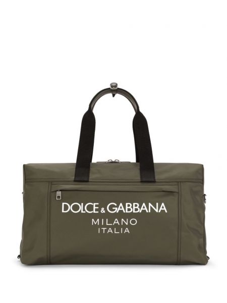 Shopper torbica Dolce & Gabbana zelena