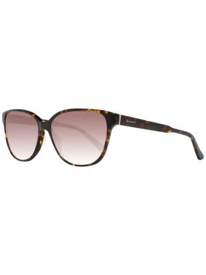 Okulary przeciwsłoneczne gradientowe Gant brązowe