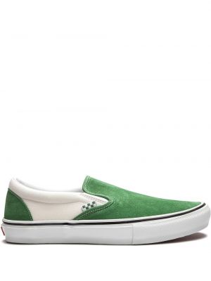 Sneakers med slip-on Vans grön