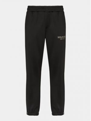Pantalon de joggings Tommy Hilfiger noir