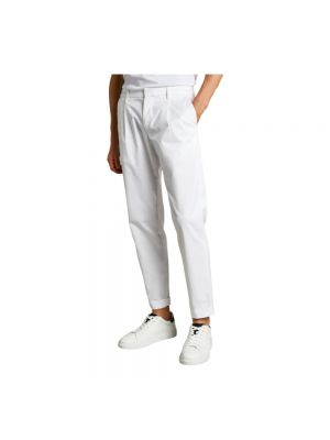 Pantalones chinos Fay blanco