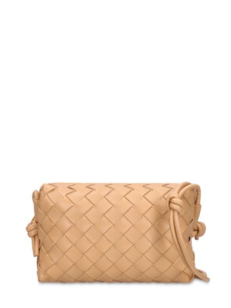 Lær mini bag Bottega Veneta