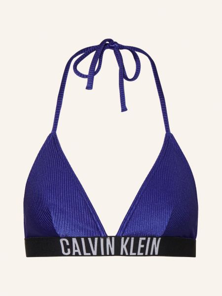 Horní díl plavek Calvin Klein modré