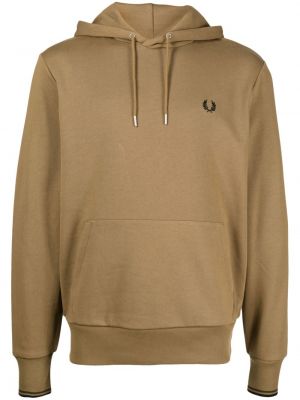 Hoodie Fred Perry marrone