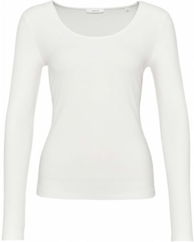 T-shirt a maniche lunghe Opus bianco