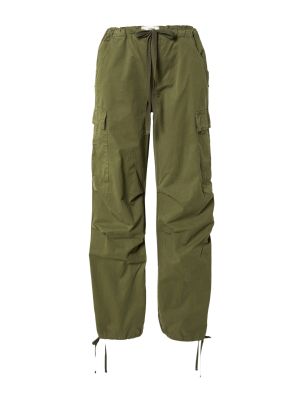 „cargo“ stiliaus kelnės Tally Weijl žalia