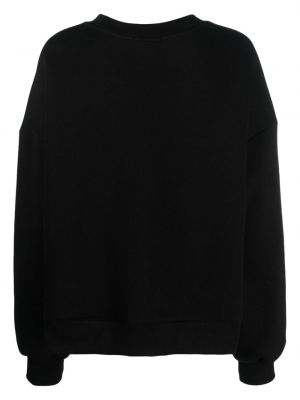 Sweatshirt aus baumwoll mit rundem ausschnitt Ioana Ciolacu schwarz