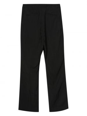 Rovné kalhoty Semicouture černé