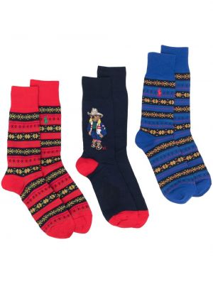Чорапи Polo Ralph Lauren синьо