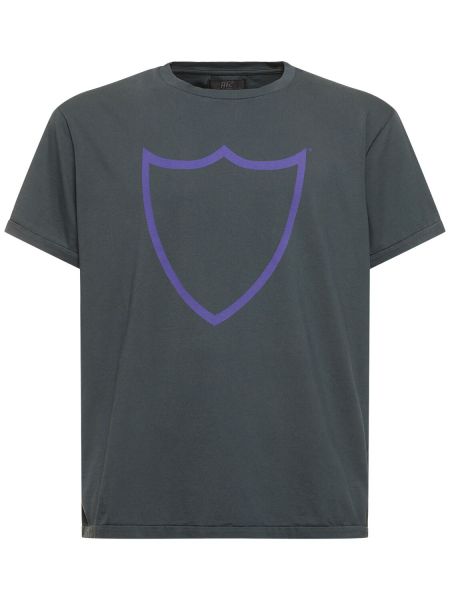 T-shirt di cotone in jersey Htc Los Angeles grigio