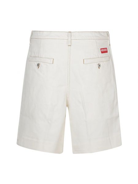 Pantalones cortos vaqueros Kenzo blanco