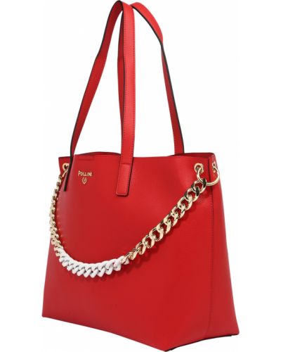 Nákupná taška Pollini červená