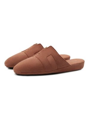Замшевые туфли Homers At Home коричневые