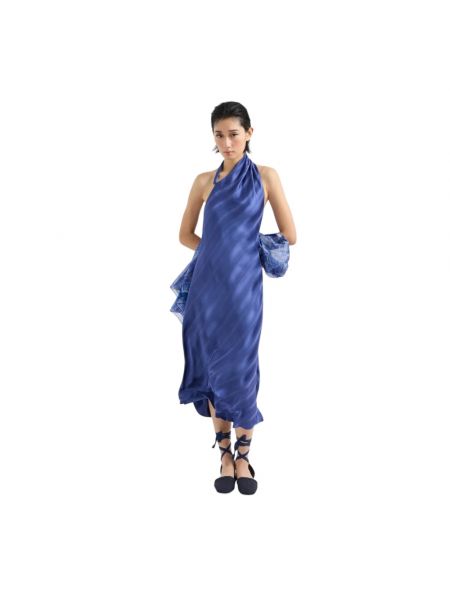 Elegante vestido Emporio Armani azul